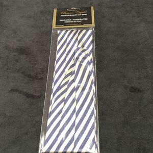 BRUNO CAPELO FASHION 3 PLEAT SATIN HAT BAND.